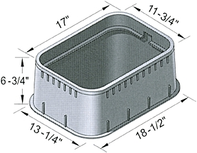 (image for) Meter Box Ext. 12x17x6.75"