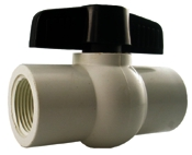 (image for) Ball Valve 1/2"fpt Pvc