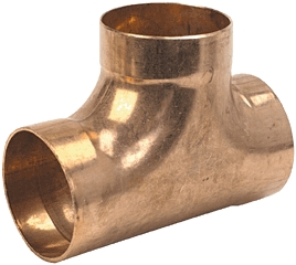 (image for) Tee Copper 1-1/2x1-1/2x1"