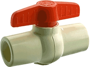 (image for) Ball Valve 1/2" Cpvc