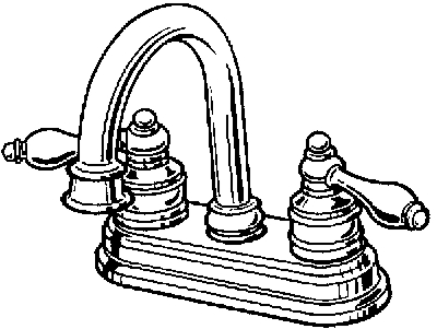 (image for) Faucet Lav Castille Chrm