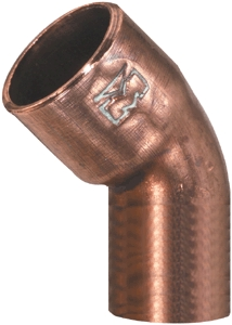 (image for) Elbow Copper 3/4"ftgxc 45-Deg