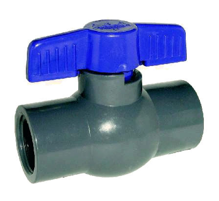 (image for) Ball Valve 1/2" Ips Pvc Gray