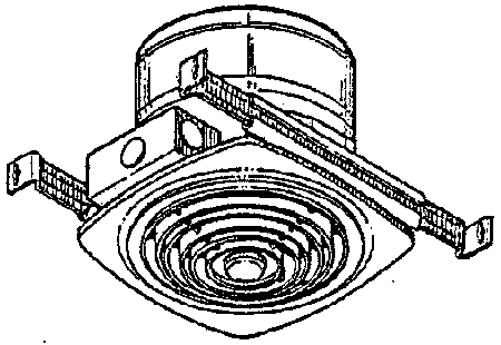 (image for) Bath Fan 8" Vertical-Discharge