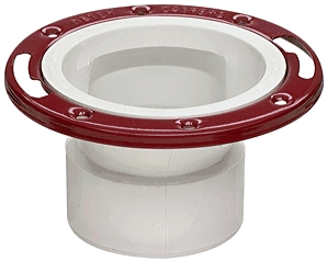 (image for) Flange 3"or 4"offset Pvc Wmr