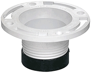 (image for) Flange 4"twist-Nset Closet Pvc