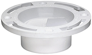 (image for) Flange 3"or 4"closet Pvc W/Cap