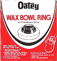 (image for) Bowl Wax Ring Hvy-Dty W/Sleeve