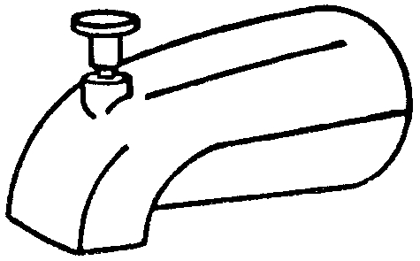 (image for) Spout Tub Diverter