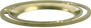 (image for) Flange 14 Oz Floor Brass