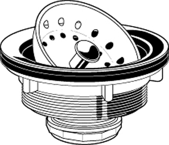 (image for) Strainer Basket Ss/Plastic