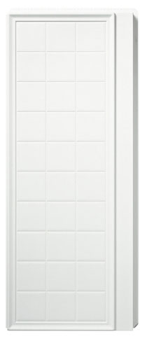 (image for) Shower Endwall Set White