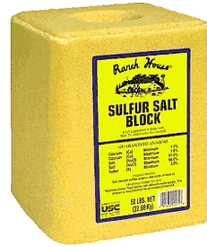 (image for) Salt Block 50# Sulfur Added
