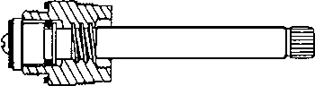 (image for) Stem Indiana Brass Hot&Cold