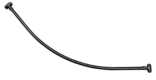 (image for) Shower Rods: Contoured Rods