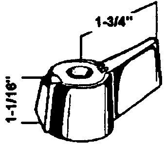 (image for) Diverter Gerber Metal Cross