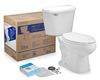 (image for) Toilet Kit Pro-Fit2 Elong Wht