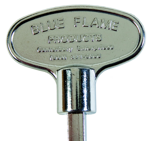 (image for) Log Lighter Key Chrome 3" Univ