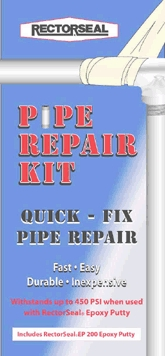 (image for) Pipe Repair: Kits, Wrap, Tape, Epoxy