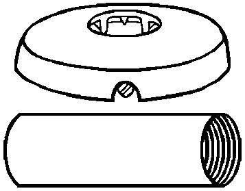 (image for) Briggs/Gerber Tube W/Flange