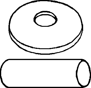 (image for) Faucet Repair Parts: Escutcheons, Nipples
