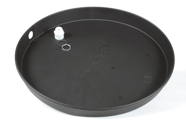 (image for) Water-Heater Pan 26" Poly