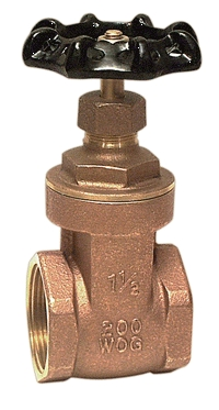 (image for) Gate Valve 2" Ips Brass