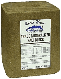 (image for) Salt Brick 4# W/Trace Mineral