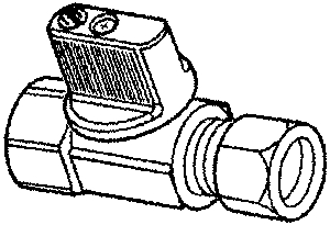 (image for) Stop Straight 3/8ipsx3/8comp