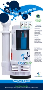(image for) Toilet Flush Valve/Water Saver
