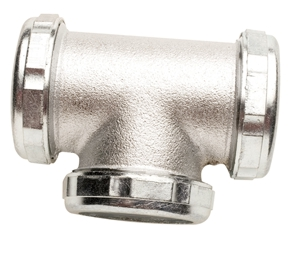 (image for) Tee 1-1/2" Sj Chrome Plated