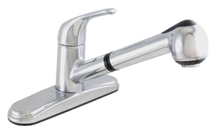 (image for) Faucet Kit 1-Hdl Pull-Out Chrm