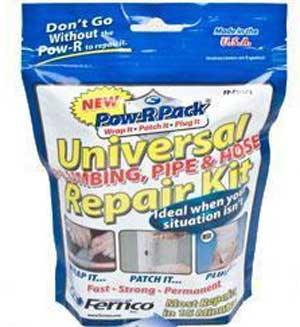 (image for) Pipe Repair: Kits, Wrap, Tape, Epoxy