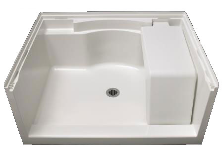 (image for) Shower Base Seated 48" Accord
