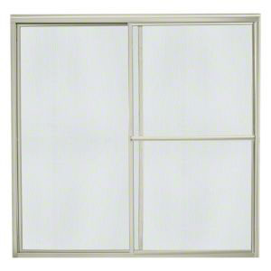 (image for) Tub Door Bypass Framed 54" Clr