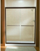 (image for) Shower Door Bypass Frmless 54"