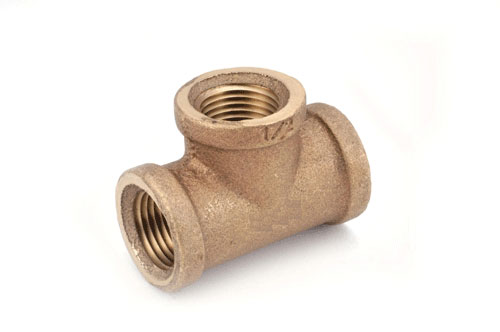 (image for) Tee Brass 1-1/4" Pipe Nl