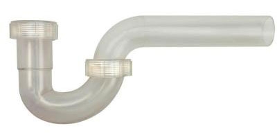 (image for) Drain Fittings: Tubular, Pvc, P-Trap, J-Bend