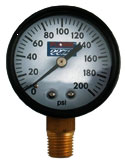 (image for) Gauge 0-100 Psi 1/4" Nl