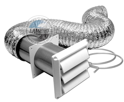 (image for) Dryer Vent Kit-Wh Lvrd Ul 5ft