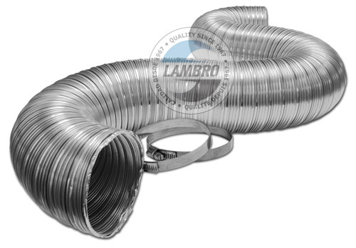 (image for) Dryer Duct 4" X8' Flex Alum-Ul