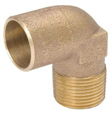 (image for) Ell Copper 3/4c X3/4mpt 90d Lf
