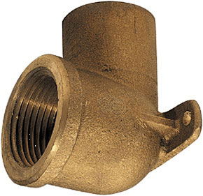 (image for) Ell Copper 3/4"cxfpt 90 Ear Lf