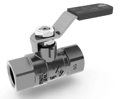 (image for) Ball Valve 1/8 Ips Brss Chr Nl