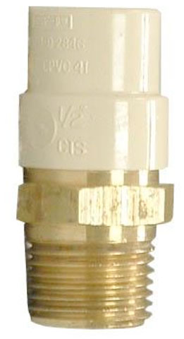 (image for) Adapter Trans Cpvc Male 1/2 Nl