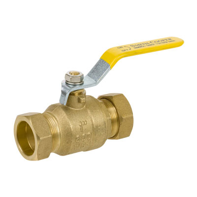 (image for) Ball Valve 1/2"comp Brass Nl