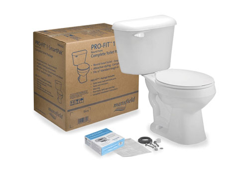 (image for) Toilet Kit 1.28gpf Rd Biscuit