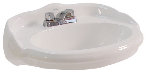 (image for) Lavatory Bowl Wht Winston 4-In