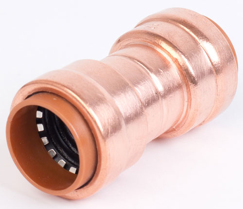 (image for) Coupling Copper Push Fit 1/2