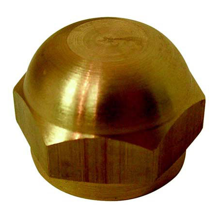 (image for) Fittings: Caps, Flare, Brass